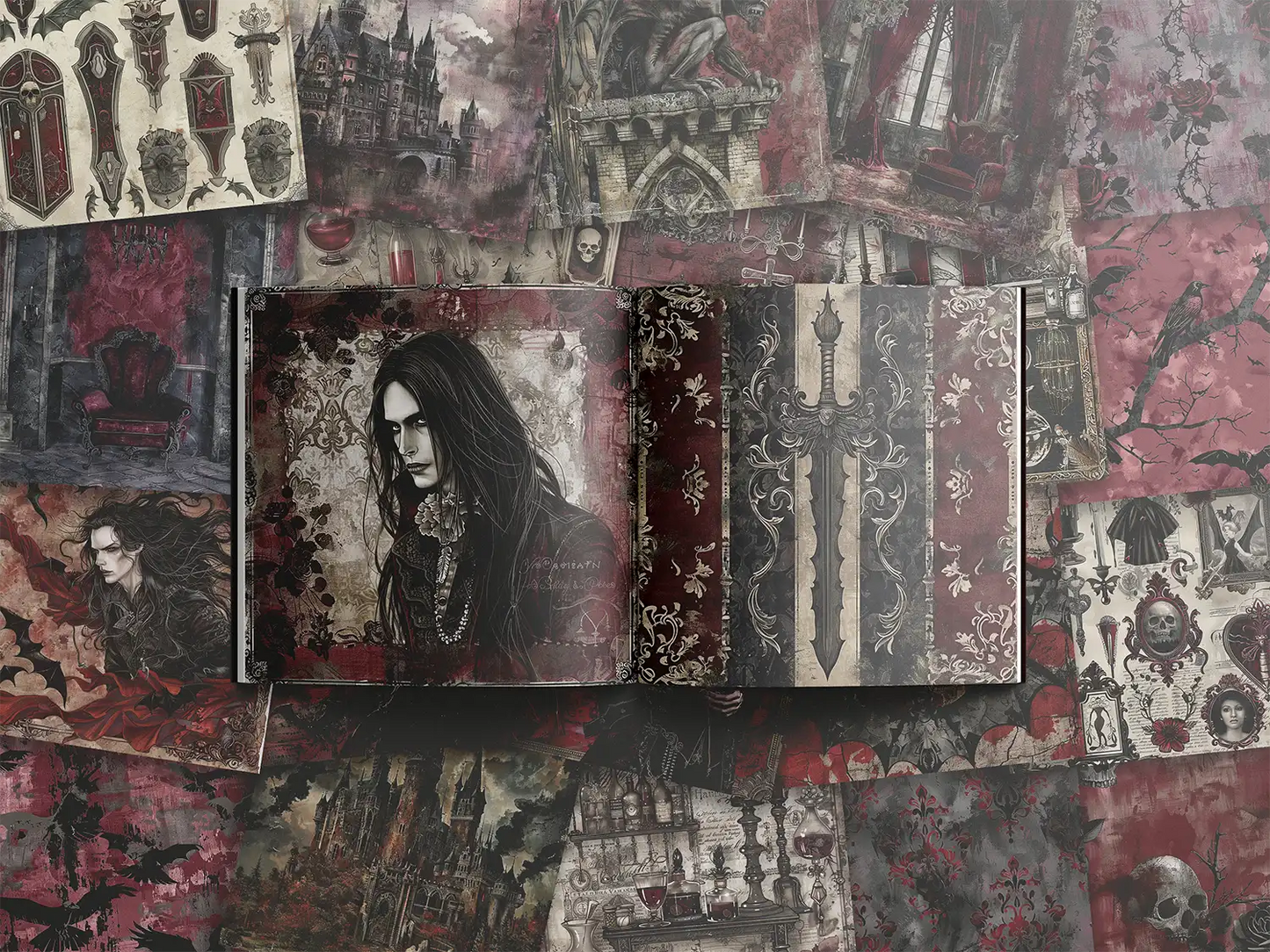 The Vampire Count - ScrapBookResourceCo