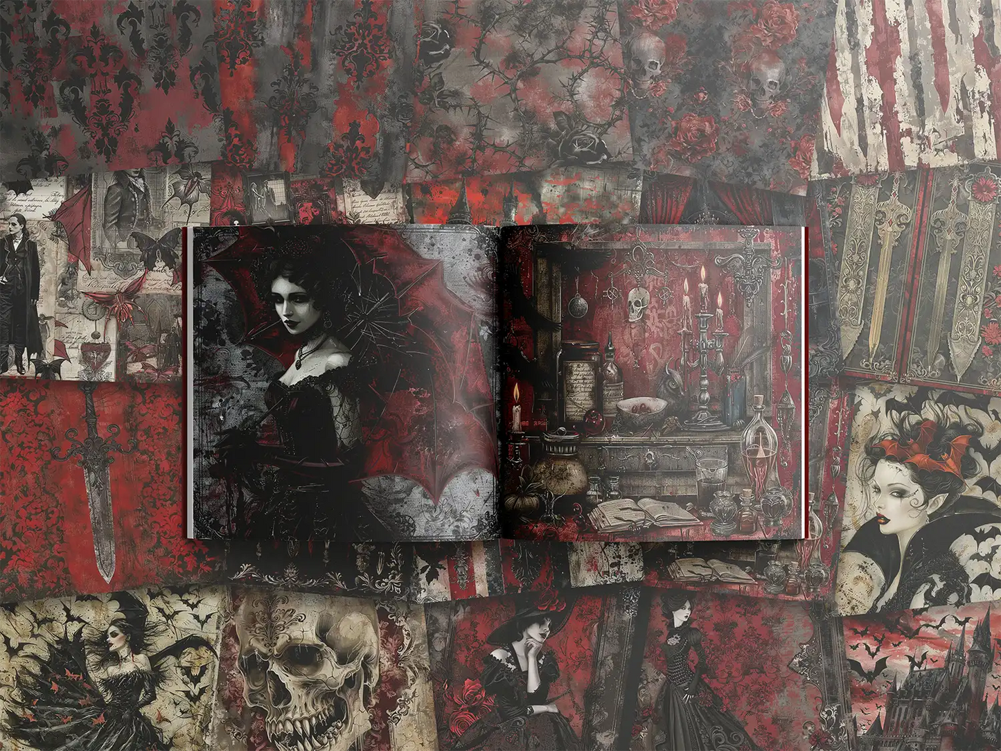 The Vampire Countess - ScrapBookResourceCo