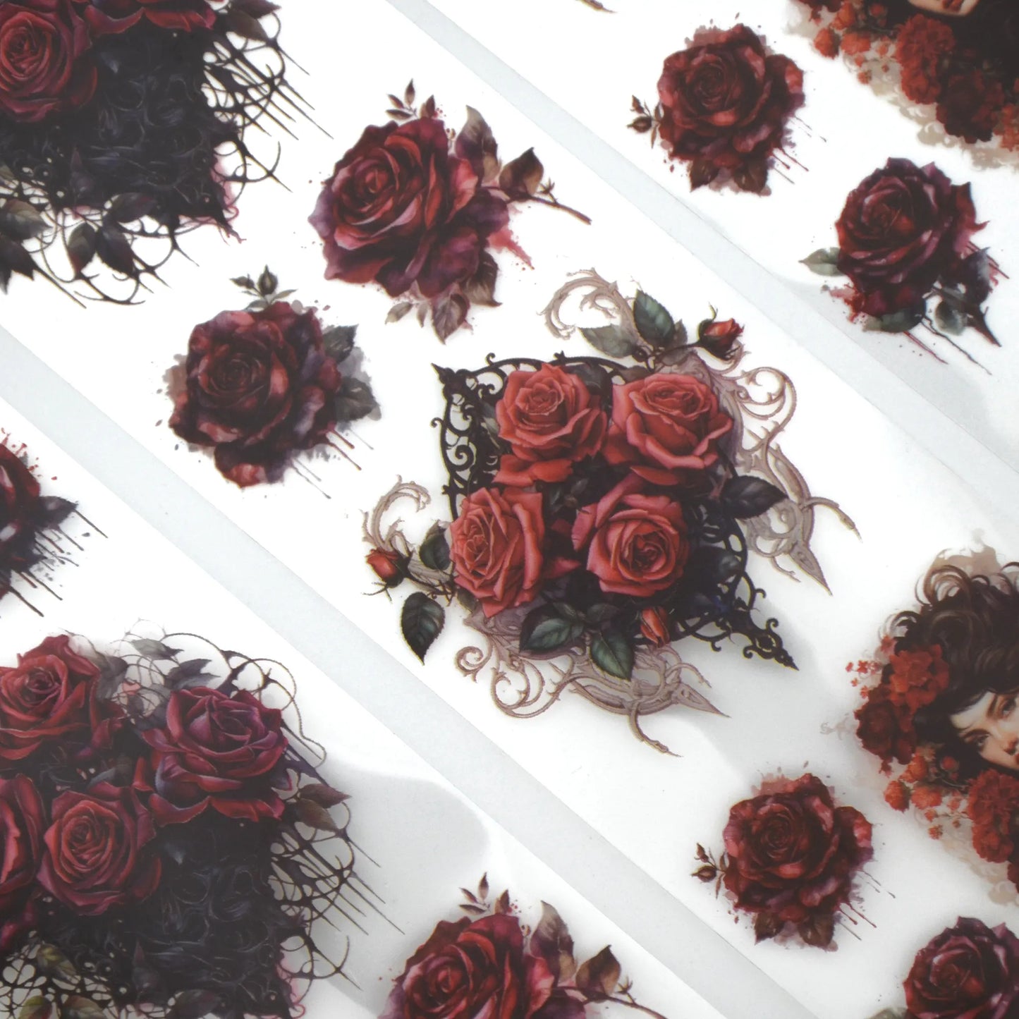 Thorns and Roses : Gothic PET Tape