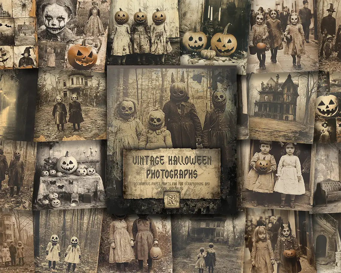 Vintage Halloween Photographs