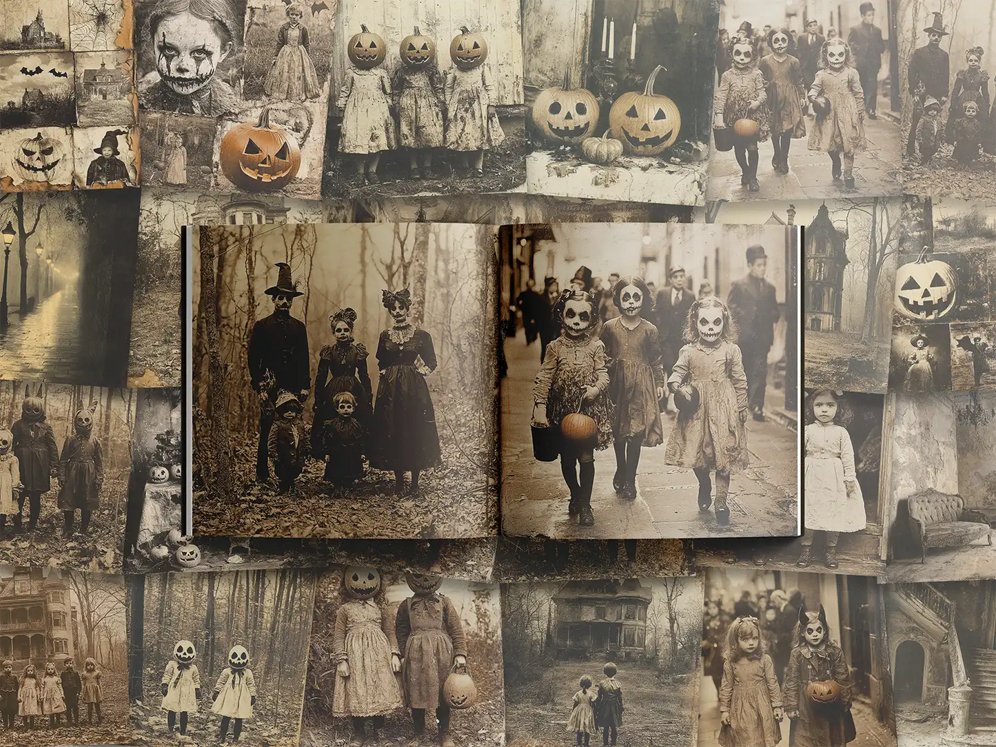 Vintage Halloween Photographs