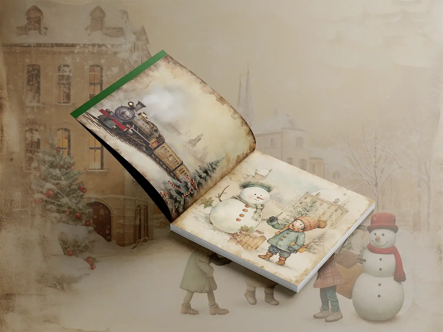 Vintage Christmas 2 - ScrapBookResourceCo