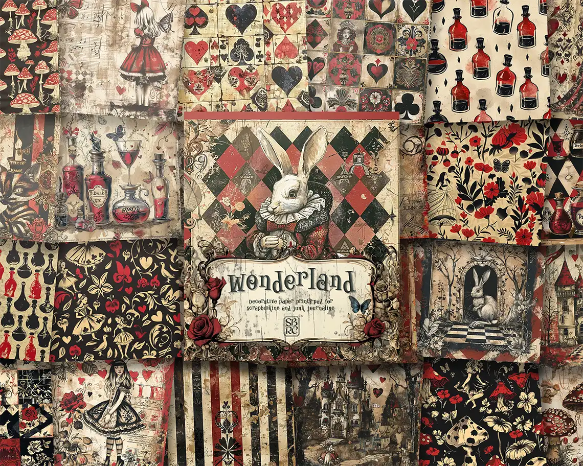 Wonderland - ScrapBookResourceCo