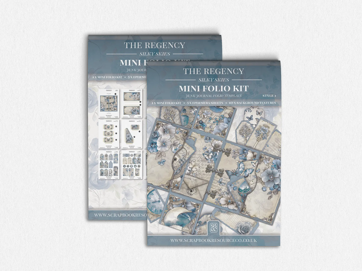 The Regency Silky Skies Mini Folio Kit Style 1
