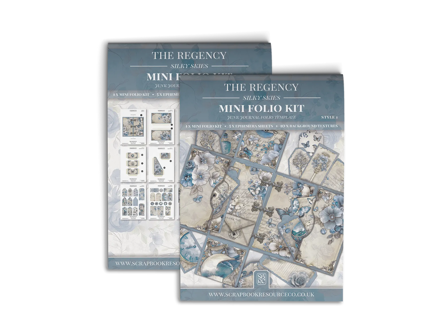 The Regency Silky Skies Mini Folio Kit Style 1