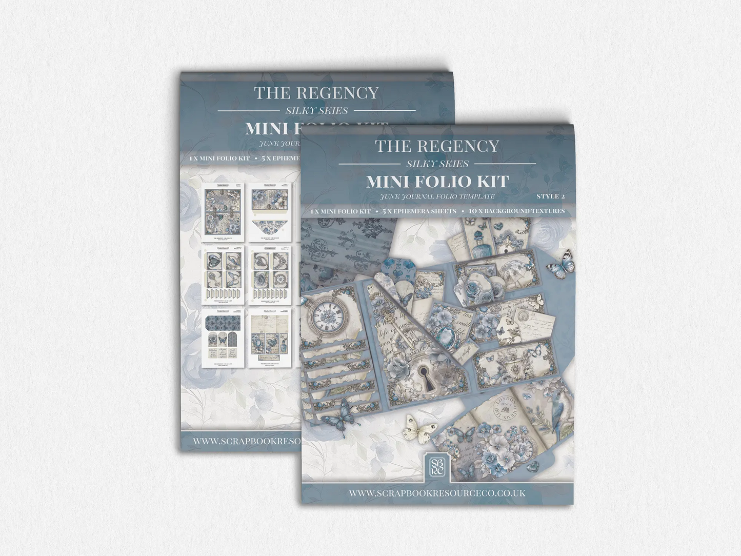 The Regency Silky Skies Mini Folio Kit Style 2