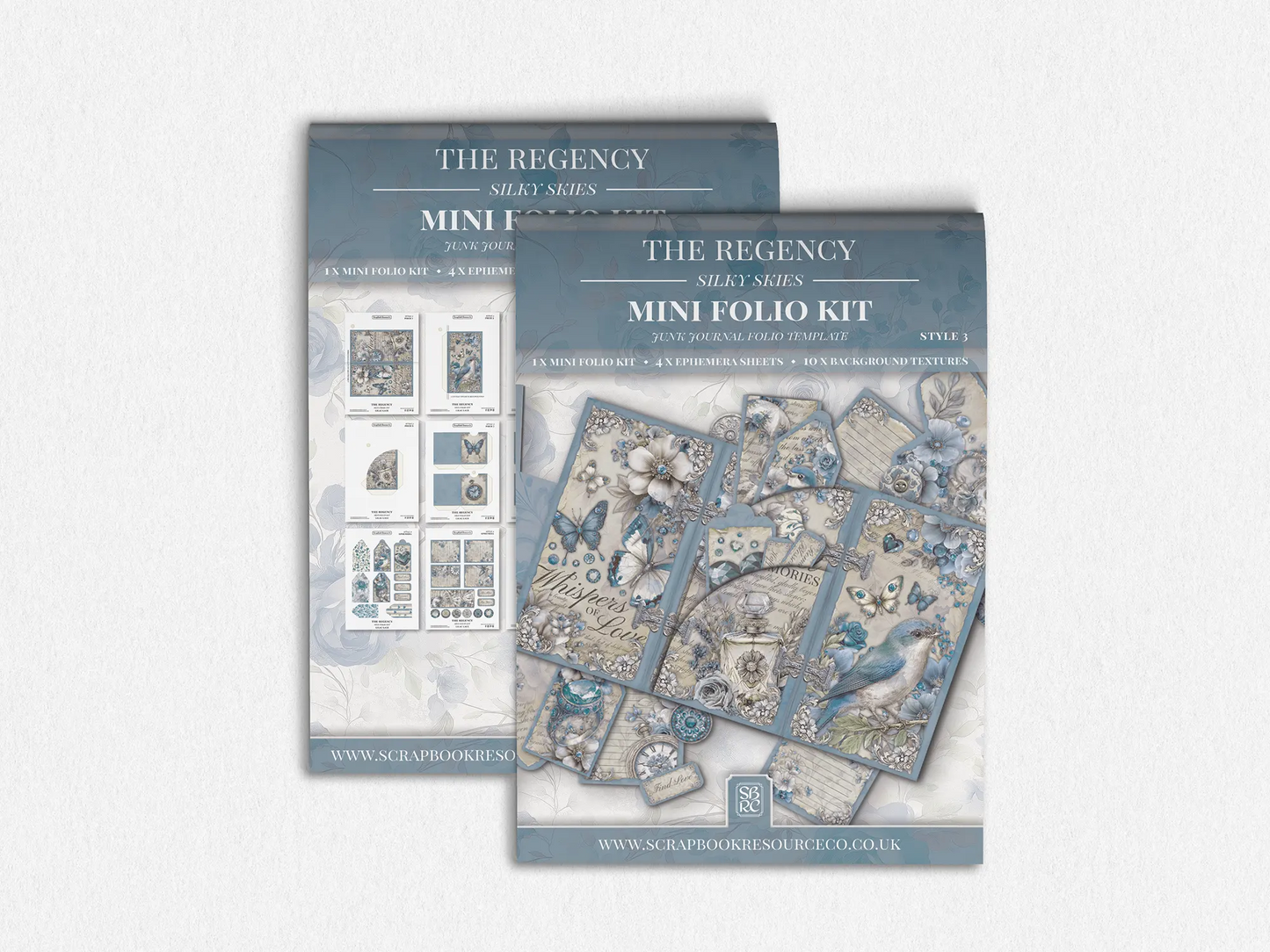 The Regency Silky Skies Mini Folio Kit Style 3