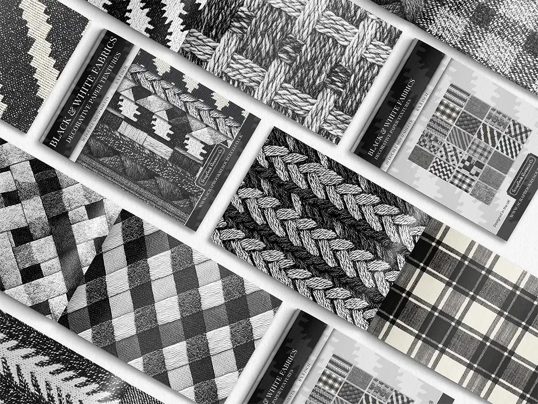 Black And White Fabrics