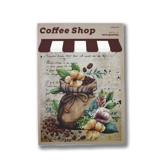 Coffee Beans : Decorative Paper Pad