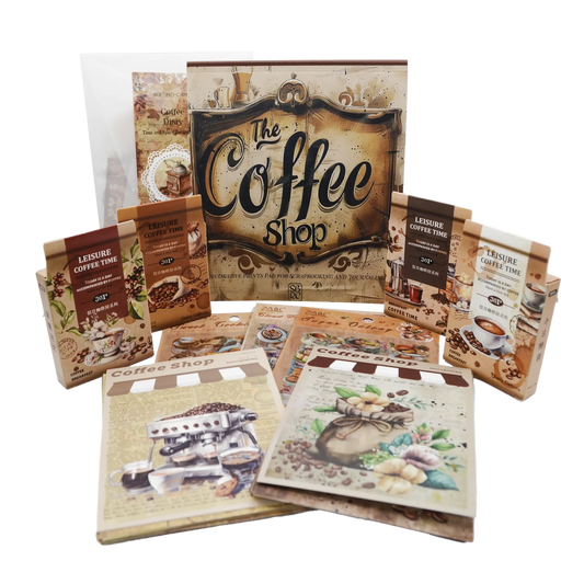 The Coffee Shop : Junk Journal Kit