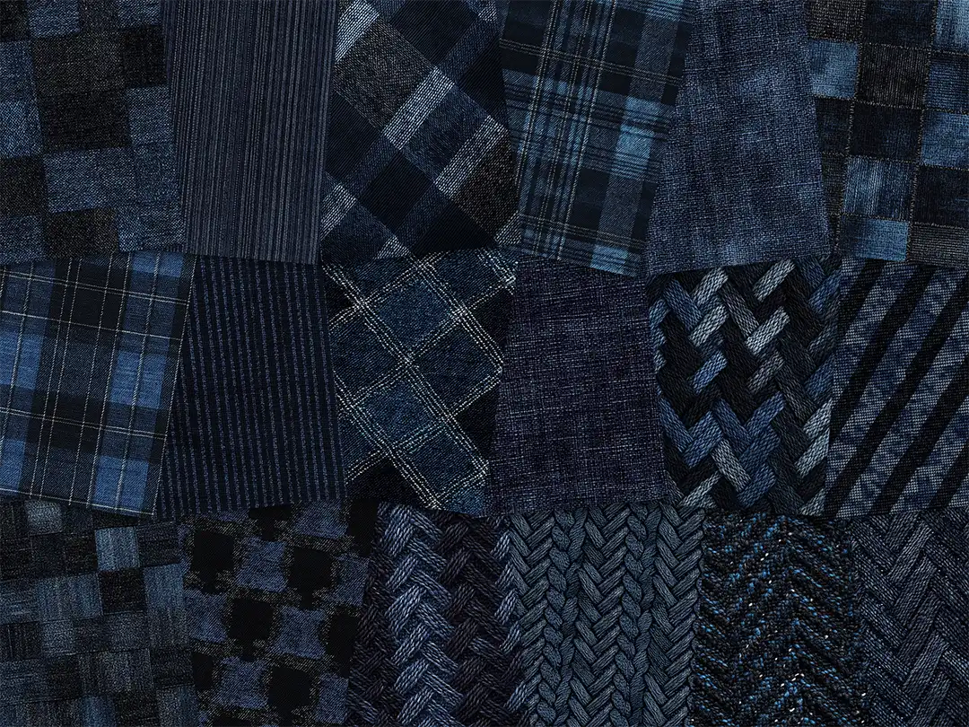 Dark Blue Fabrics