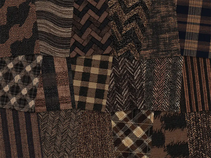 Dark Brown Fabrics