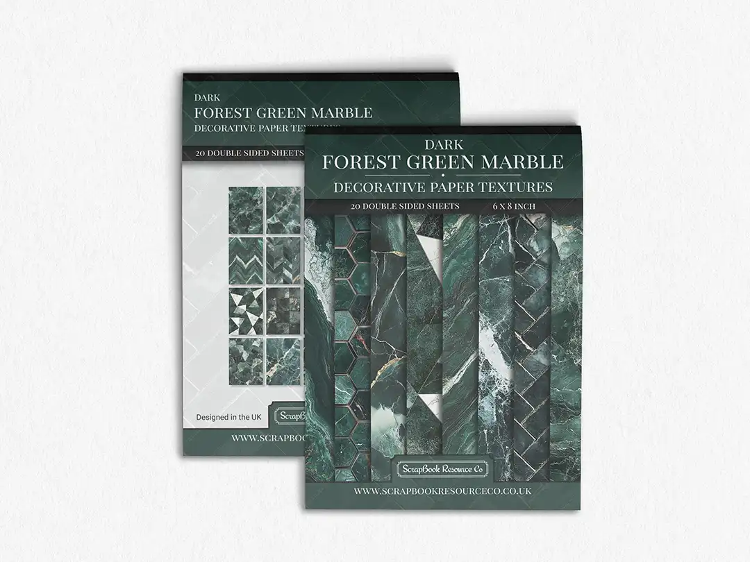Dark Forest Green Marble