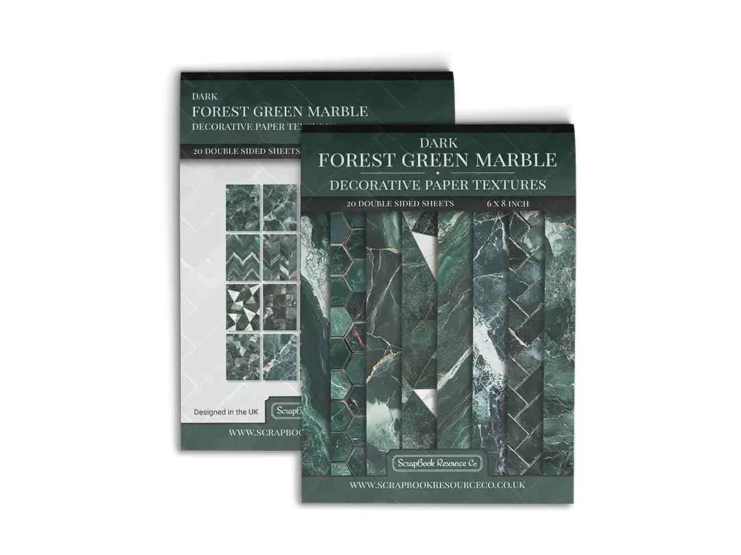 Dark Forest Green Marble