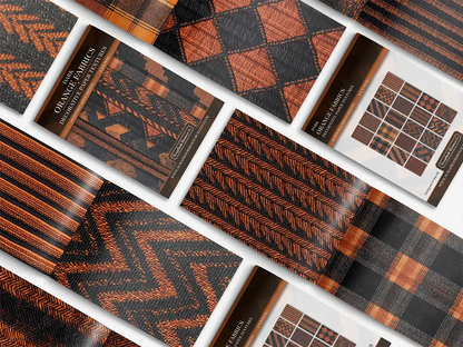 Dark Orange Fabrics