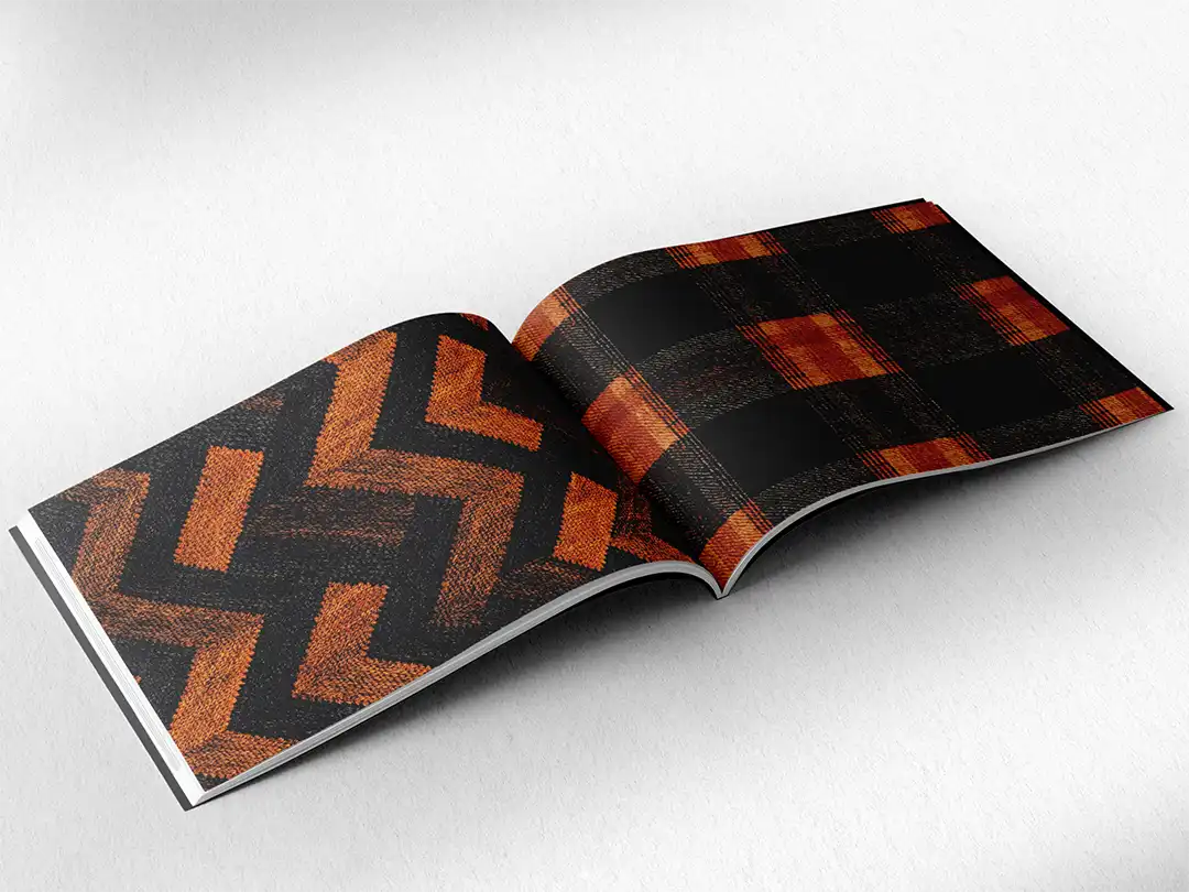 Dark Orange Fabrics