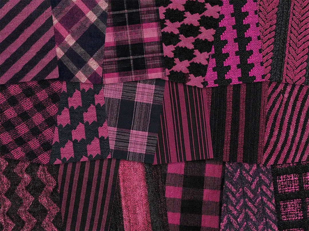 Dark Pink Fabrics