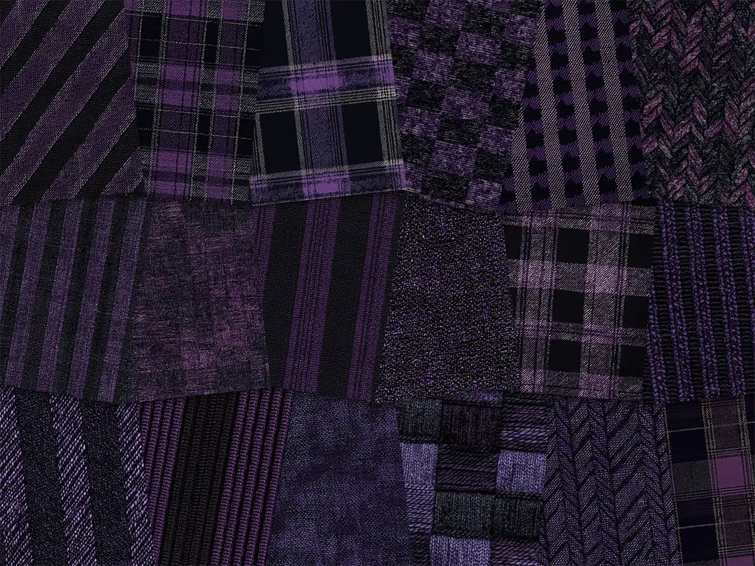 Dark Purple Fabrics