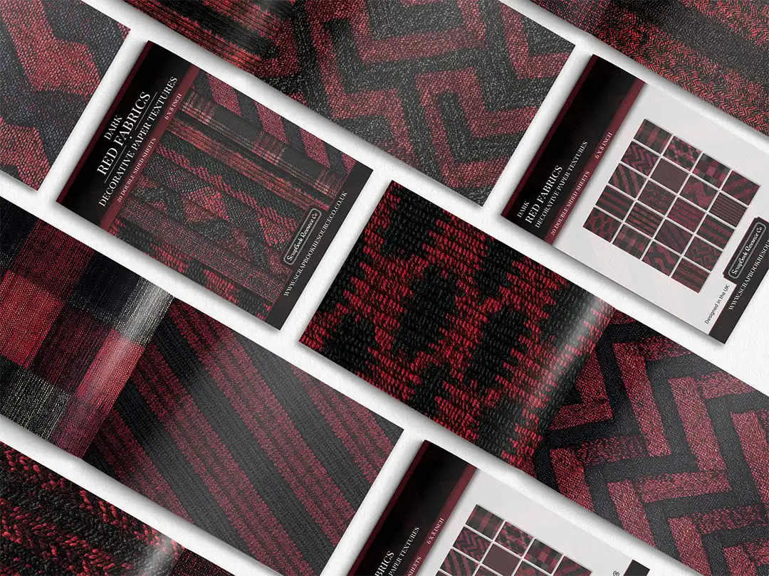 Dark Red Fabrics
