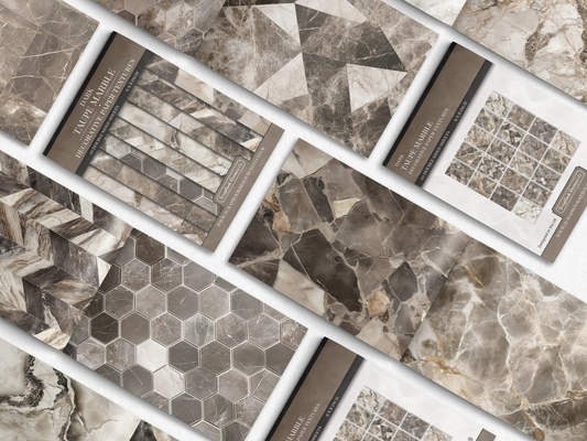 Dark Taupe Marble
