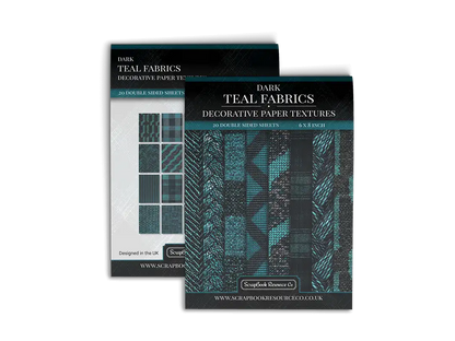 Dark Teal Fabrics