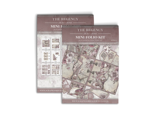The Regency Dusty Rose Mini Folio Kit Style 1