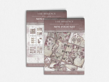 The Regency Dusty Rose Mini Folio Kit Style 1
