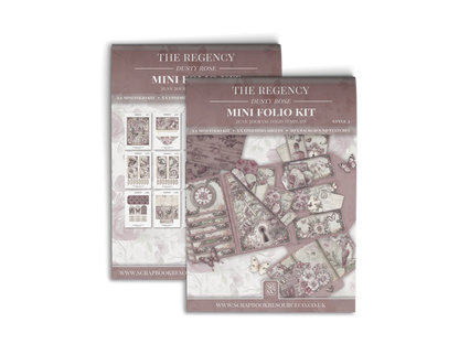 The Regency Dusty Rose Mini Folio Kit Style 2