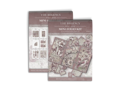 The Regency Dusty Rose Mini Folio Kit Style 3