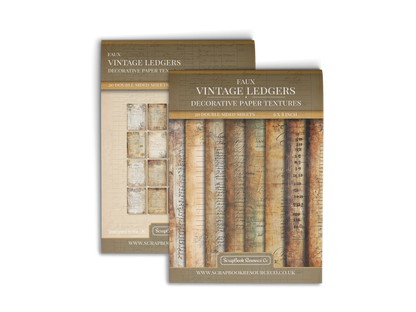 Faux Vintage Ledger