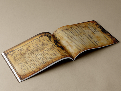 Faux Vintage Ledger