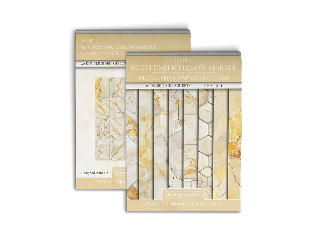Light Buttermilk Yellow Marble