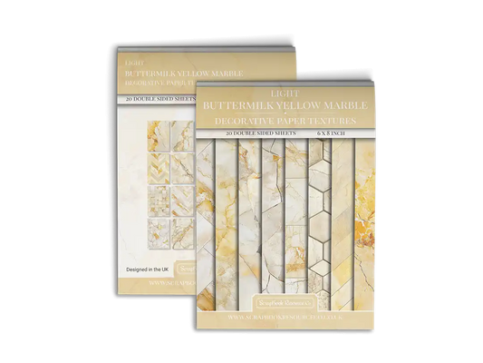 Light Buttermilk Yellow Marble