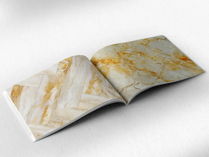 Light Buttermilk Yellow Marble