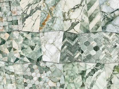 Light Moss Green Marble