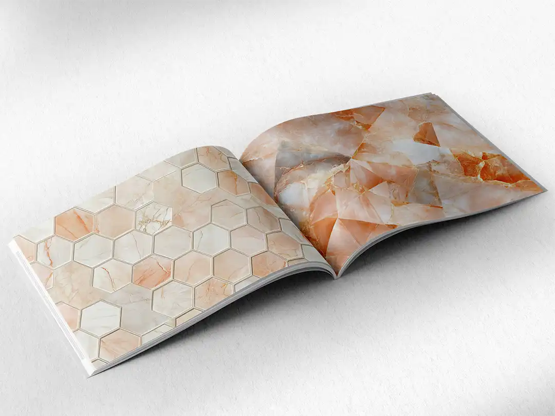 Light Peach Marble