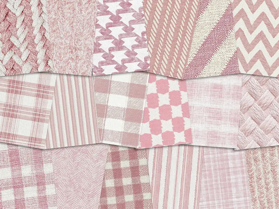 Light Pink Fabrics