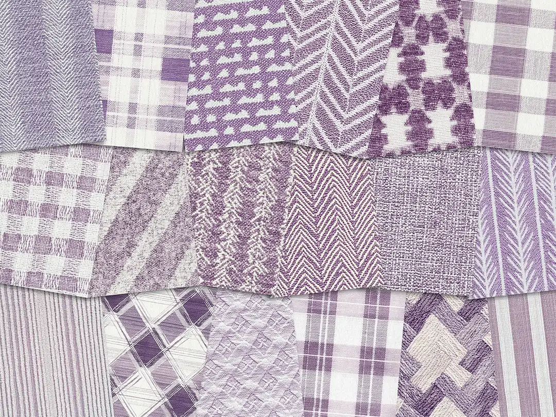 Light Purple Fabrics