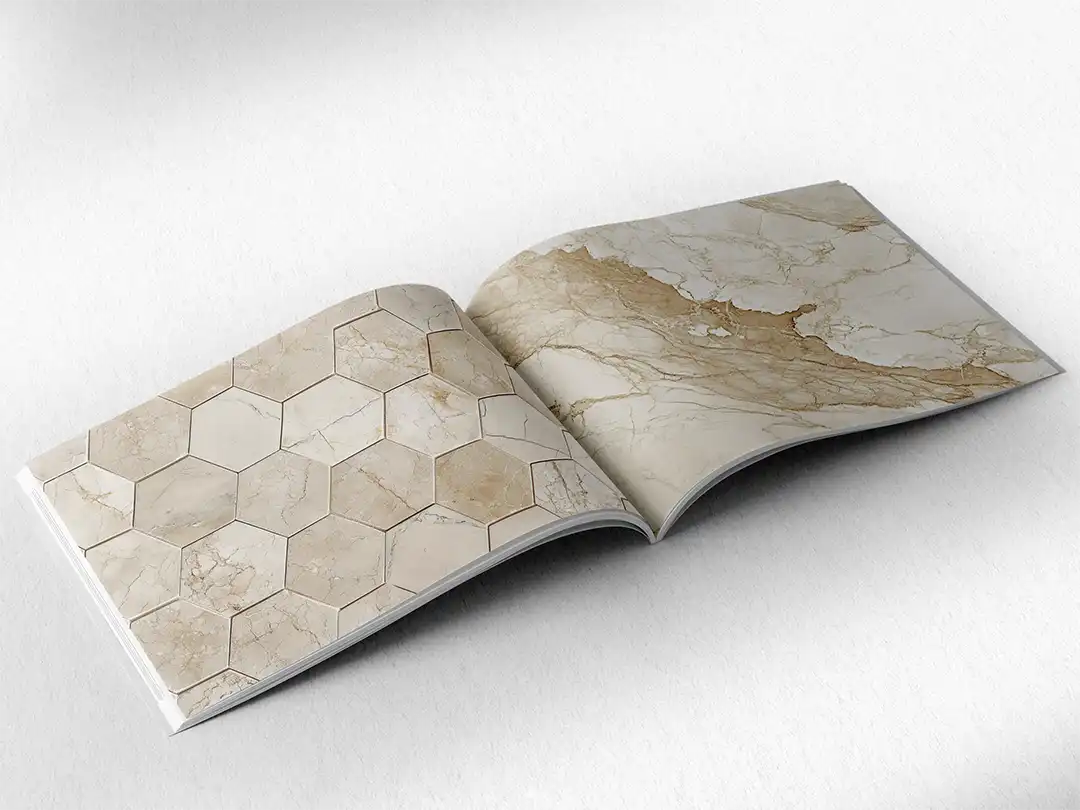 Light Vanilla Cream Marble