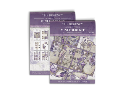 The Regency Midnight Plum Mini Folio Kit Style 1