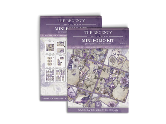 The Regency Midnight Plum Mini Folio Kit Style 1