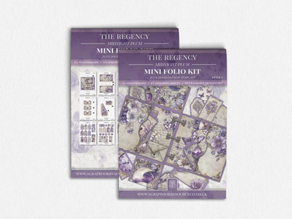 The Regency Midnight Plum Mini Folio Kit Style 1