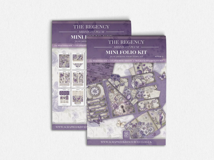 The Regency Midnight Plum Mini Folio Kit Style 2
