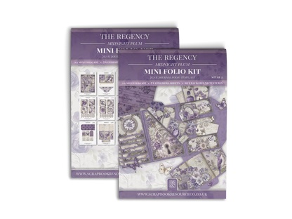 The Regency Midnight Plum Mini Folio Kit Style 2