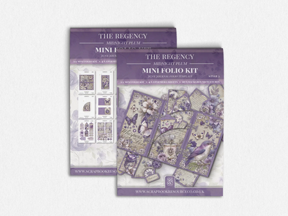 The Regency Midnight Plum Mini Folio Kit Style 3
