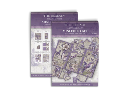 The Regency Midnight Plum Mini Folio Kit Style 3