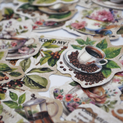 Mocha : Coffee Themed Stickers