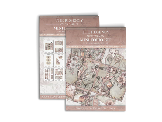 The Regency Peach Parfait Mini Folio Kit Style 1