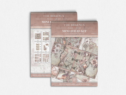 The Regency Peach Parfait Mini Folio Kit Style 1