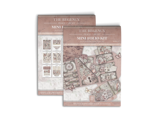 The Regency Peach Parfait Mini Folio Kit Style 2